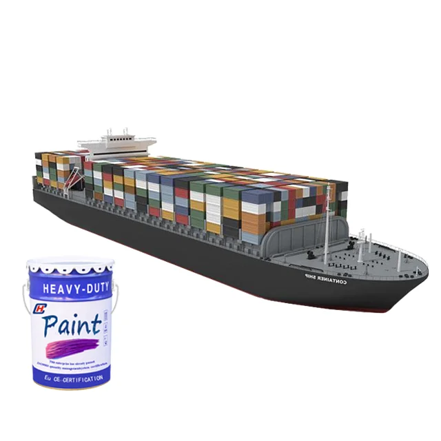 Высококачественный модифицированный эпоксидный балласт, антикоррозийное покрытие серого цвета