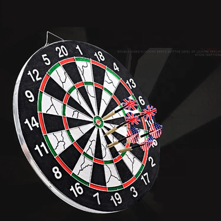 Manufacturer custom club sports game sisal bristle blade round dart board