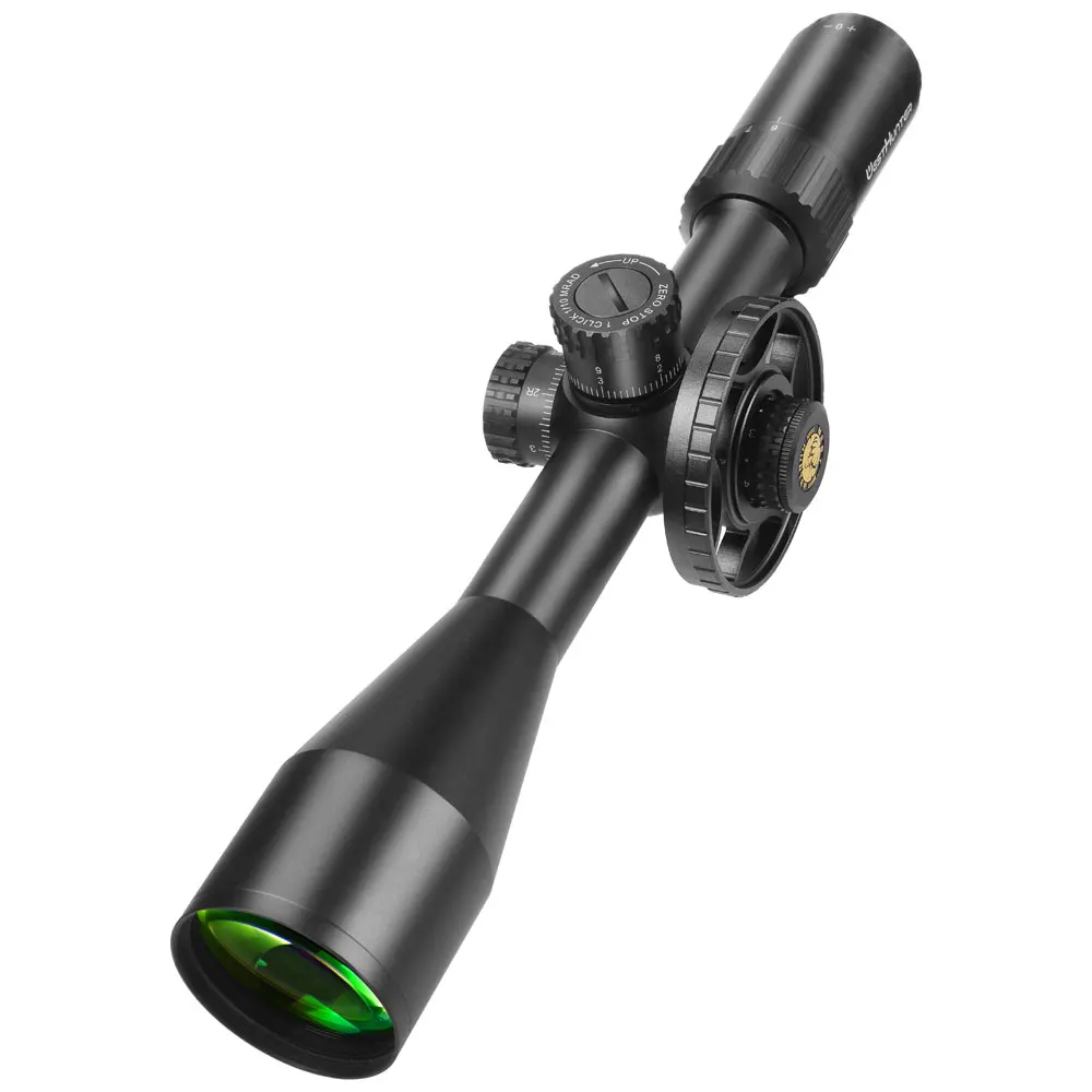 WestHunter HD GEN2 6-24x50 SFIR FFP Hunting Scope Illumination Reticle Optical Sights ZERO STOP Function