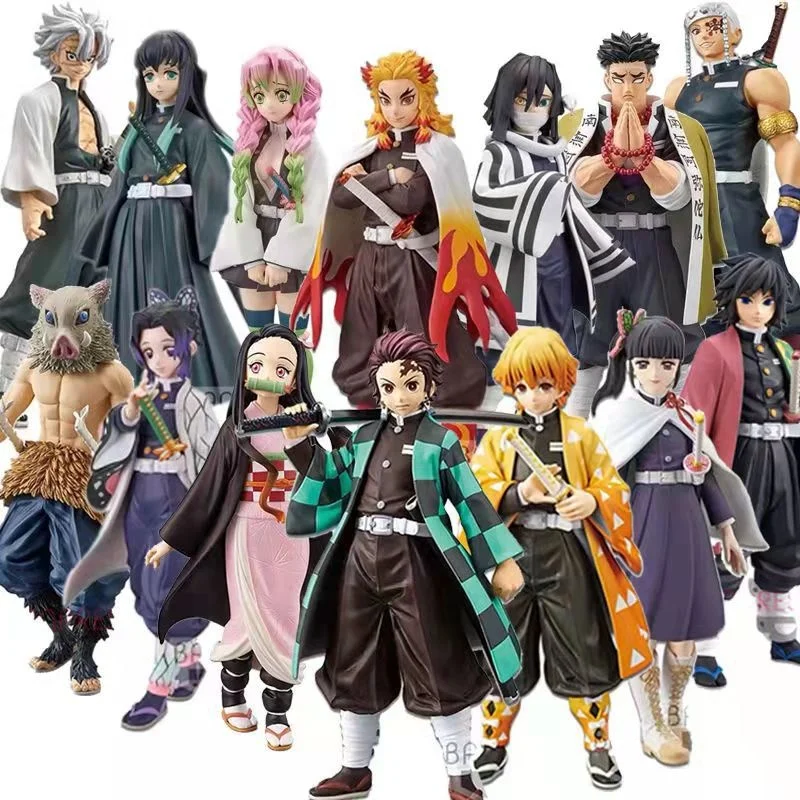 15 видов стилей демон убийца: kimetsu без Yaiba камадо tanjirou Nezuko мультфильм модель игрушки Аниме