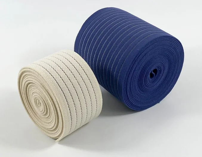 Factory custom medical elastic band fish silk elastic webbing tape for abdominal waist support belt