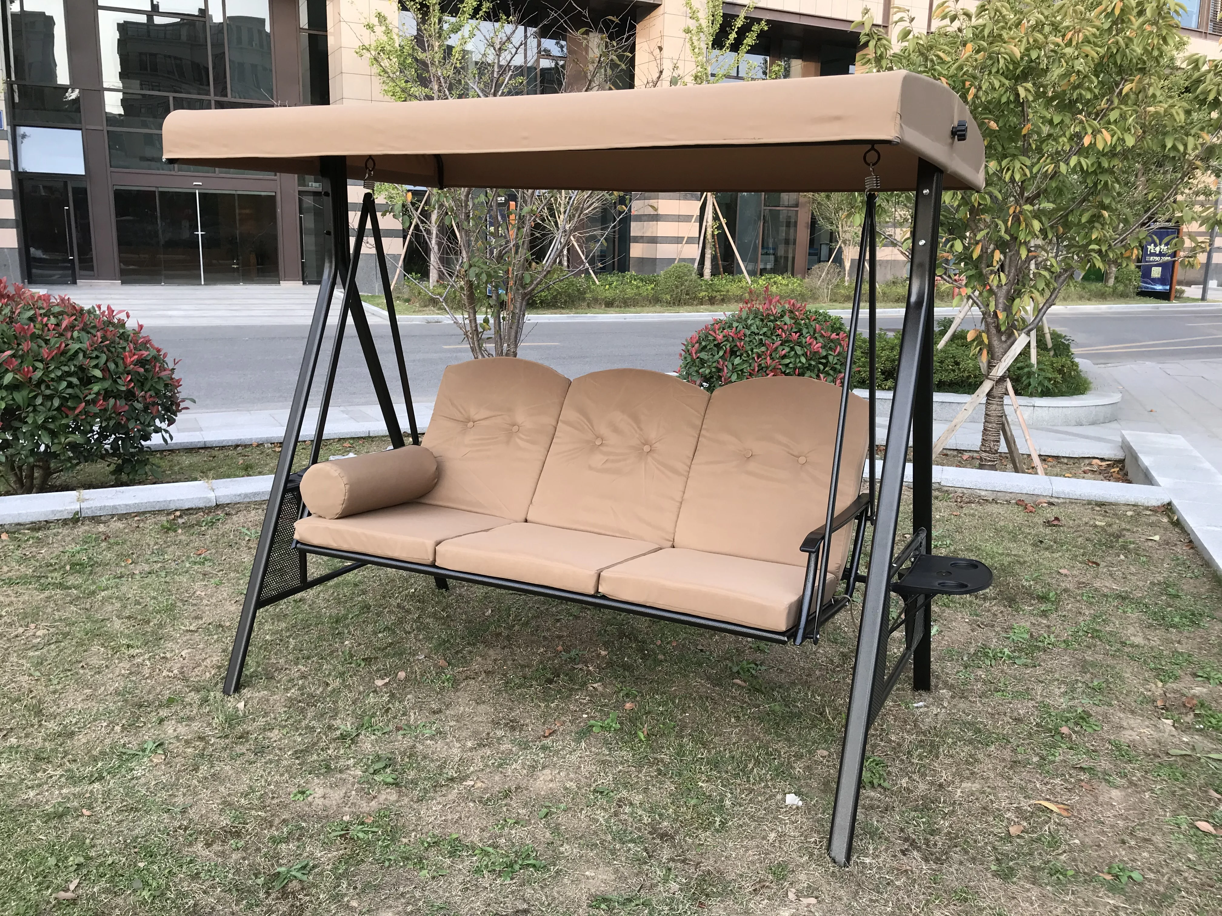 Водонепроницаемый чехол на стул для внутреннего дворика, 3 места, гамак, поворотный Чехол на стул