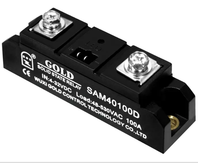 SSR Genuine Jiangsu Gute GOLD single-phase 120A industrial-grade solid-state relay SAM40120D