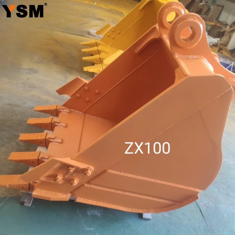 High Quality ZX100 Excavator Rake Bucket Pc100 Bucket Wheel For Excavator
