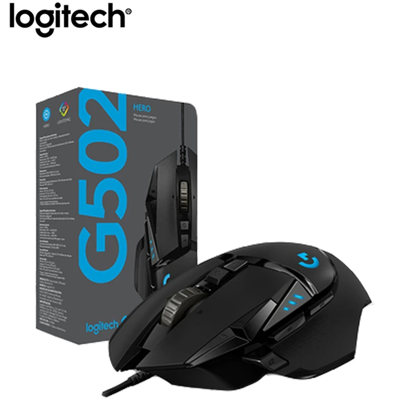 Original Logitech G502 HERO Wired Gaming Mouse
