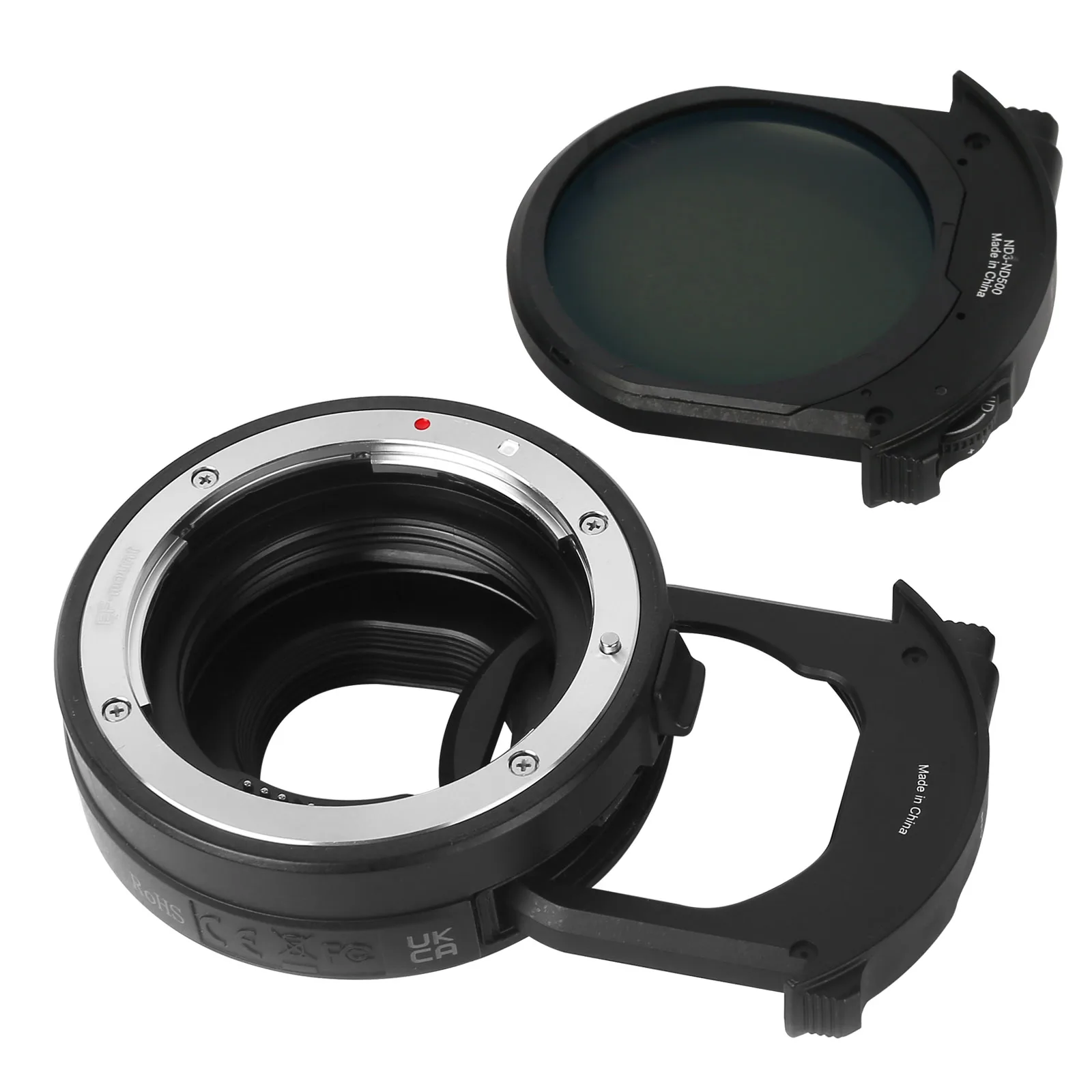 Mcoplus Meike MK-EFTM-C Drop-in Filter Mount Adapter EF to EOS-M with Variable ND Filter lens adapter