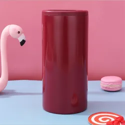 Stainless Steel Cola Can 12Oz Portable Straight Body Insulation Cup Outdoor Thermos Sip Cups