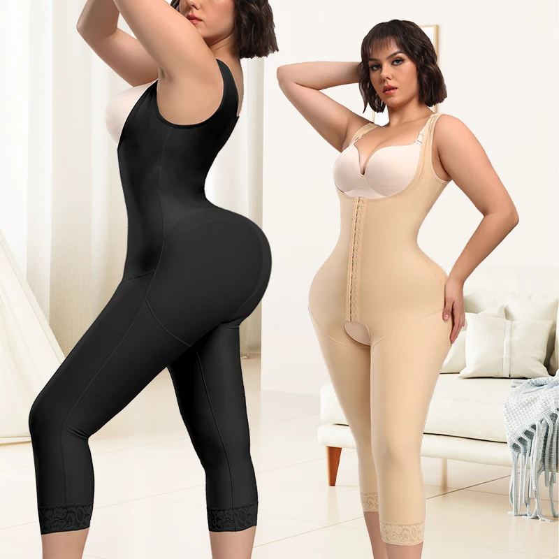 Women Compression Garment After Liposuction Stage 1 Full Body Post Surgery Fajas Colombianas Shapewear Bbl Gaines Colombienne