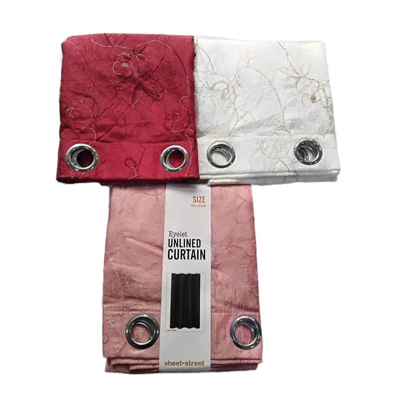 New embossed curtain wholesale home window velvet curtain for the living room luxury kitchen curtains supplier