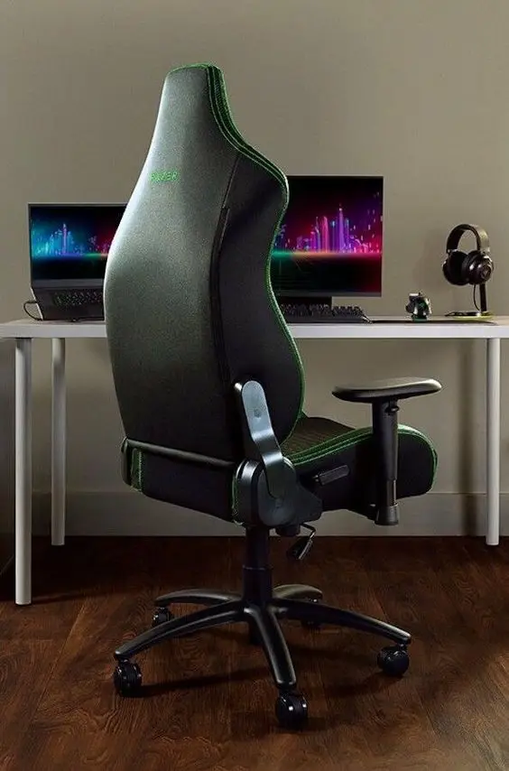 MORE DESIGN Comfortable Height Adjustable Rotating Stuff Swivel Computer Racing Gaming Executive Office Chair