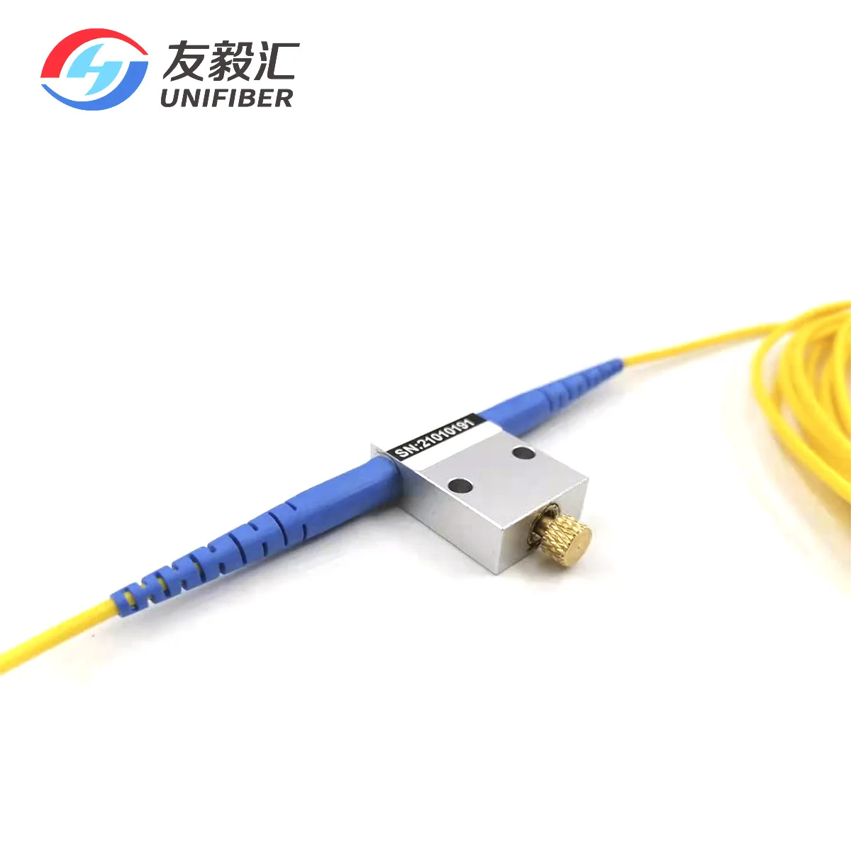 Single Mode Fiber Variable Attenuator 1310/1550nm, High Precise Attenuation Variable Optical Attenuator