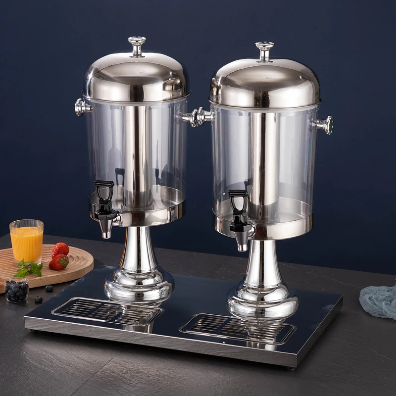 Factory Direct Beverage Dispenser Stainless Steel Commercial Juice Barrel Beverage Hotel Banquet Self-service Juice Barrel