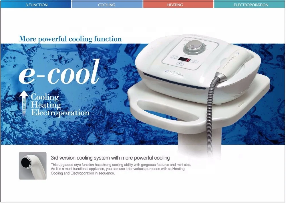 Skin Cool Electroporation no needle mesotherapy skin care machine
