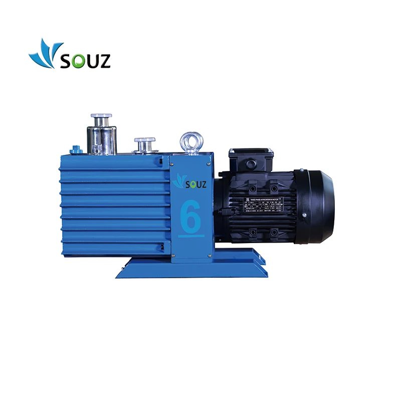 Двухступенчатый масляный вакуумный насос SOUZ dvacuum Lab Society 6L/S 380V двигатель 1 5 л.с. 2XZ-6 модель KF25 ротационные лопастные вакуумные насосы