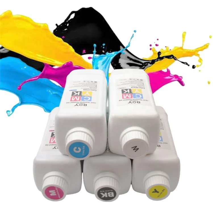 CMYK цвет I1800 заправка водяных знаков поставщик пигментных чернил цифровой печати для белых струйных принтеров