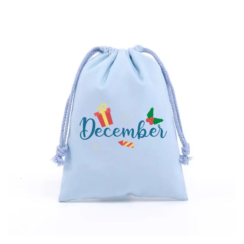Custom logo silk screen print organic cotton muslin double  canvas handbag shopping drawstring pouch dust bag for shoe
