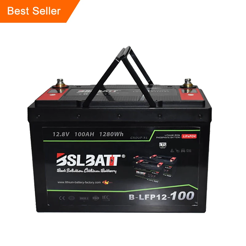 BSLBATT rechargeable 12v li ion battery deep cycle lithium battery 12v 200 ah 500ah 100Ah 600Ah with bluetooth