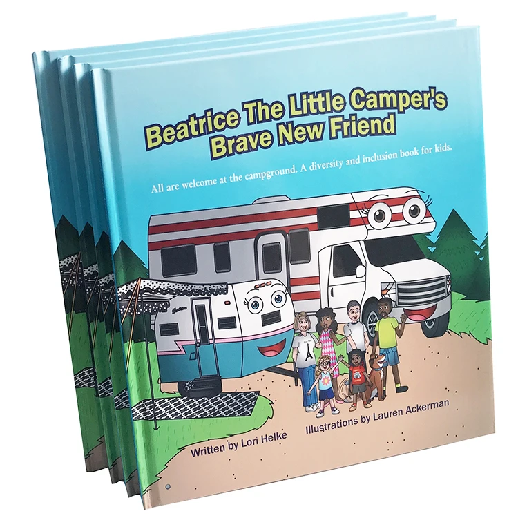 Professional Printer High Quality and Custom Color Children Book Printing