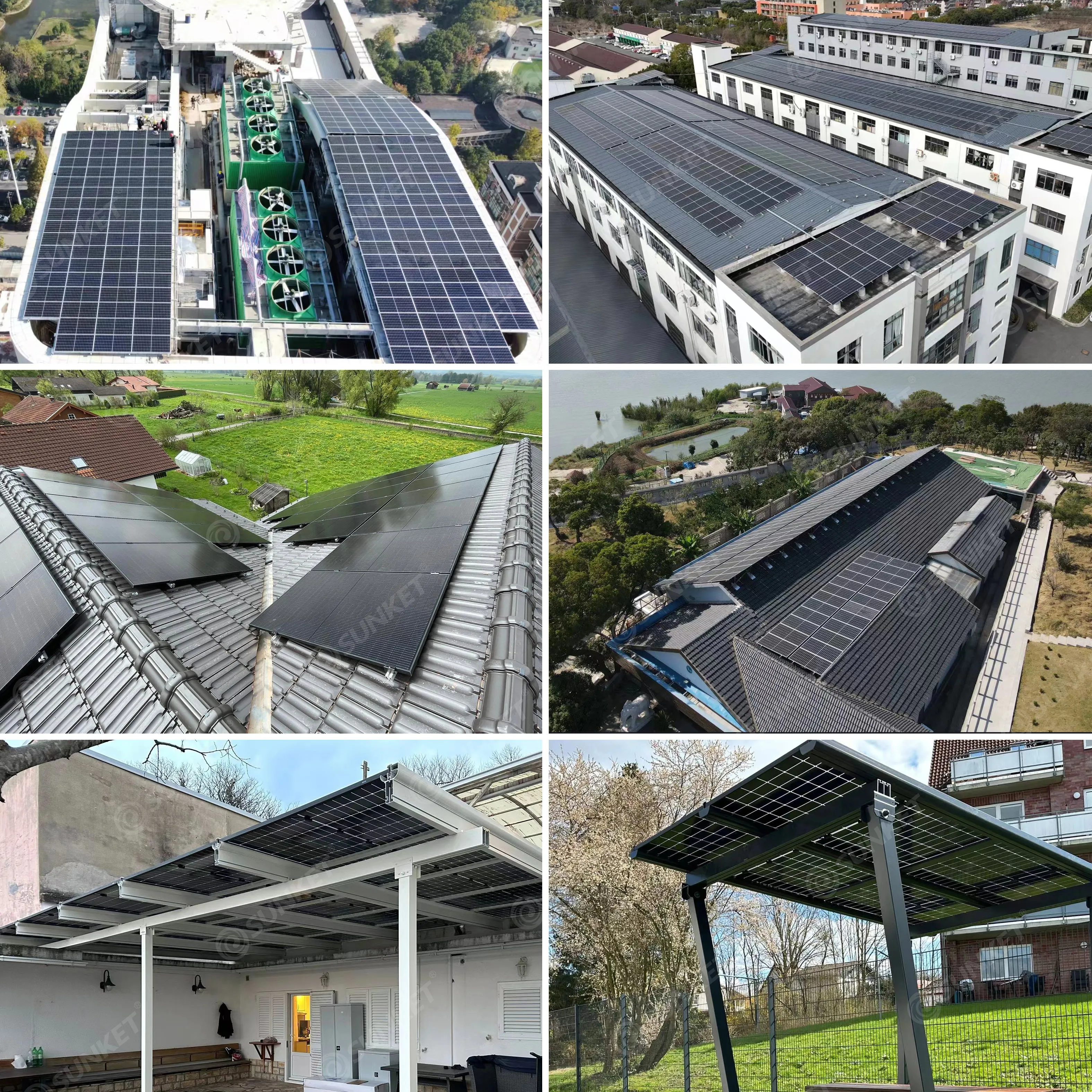 Гибридная солнечная энергетическая система оптовая продажа PV-панели бифациальные в наличии новые технологии энергетические продукты из Китая быстрая доставка