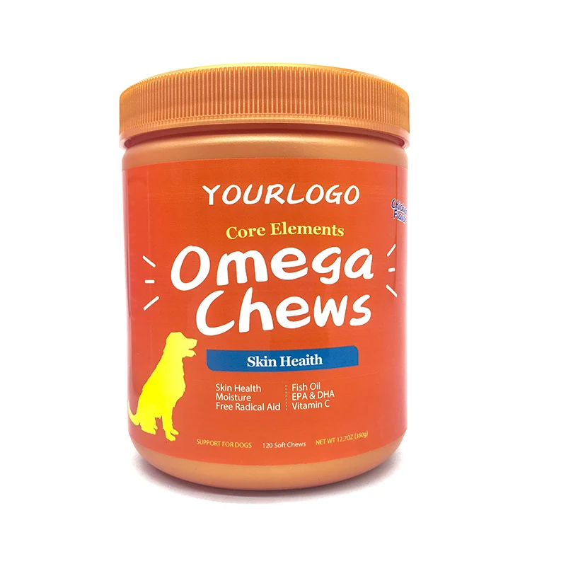 Wholesale Omega Dry Pet Health Food And Supplement Nutrition Cat Snack Suppliers For Pet Skin Health