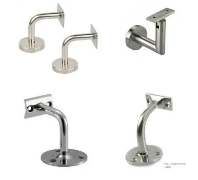 Investment Casting Balustrade Railing Fittings Stainless Steel Glass Wall Mounted Stair Rail Brackets Stainless Railing Bracket