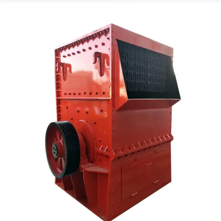 High quality new design low price  Integrited granite basalt  rock mobile box-type heavy hammer crusher