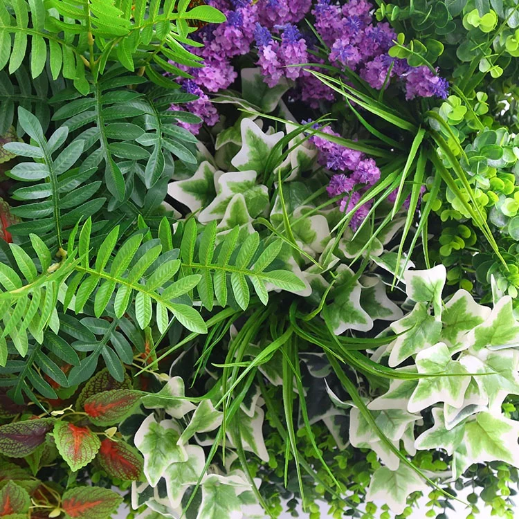 Outdoor Large Wall Panel Aquarium Covering Hanging Ceiling Weed Artificial Plant Green Grass Wall for Decoration