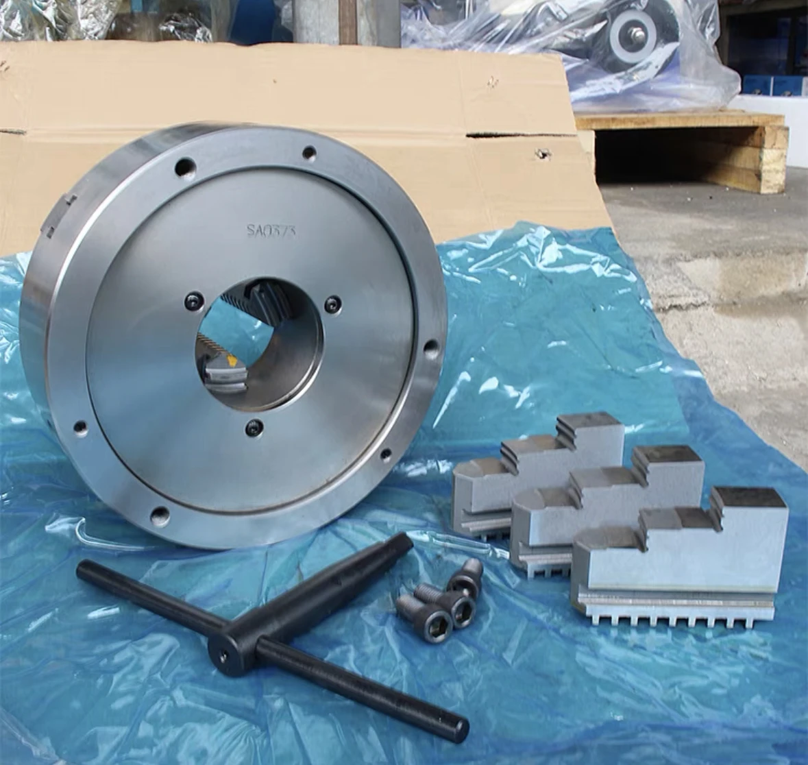 Chuck 25mm Lathe 3 Jaw 250mm lathe Components Milling Rotary Fixture K11 250 Chuck250