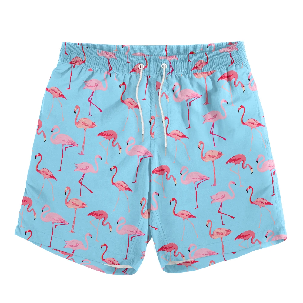 2024 OEM High Quality Custom Beach Swimming Trunks swimwear Beach male shorts Beachwear With Pockets Men Quick Dry ST-ANM02