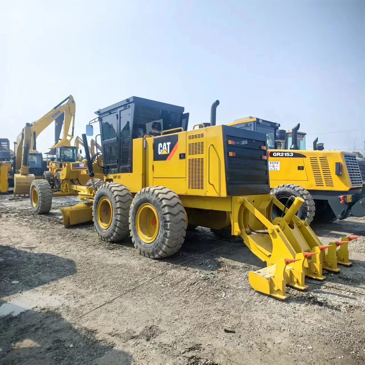 90% абсолютно новый гусеничный грейдер cat140k Caterpillar cat140H гладкий и сильный cat140 лидер продаж