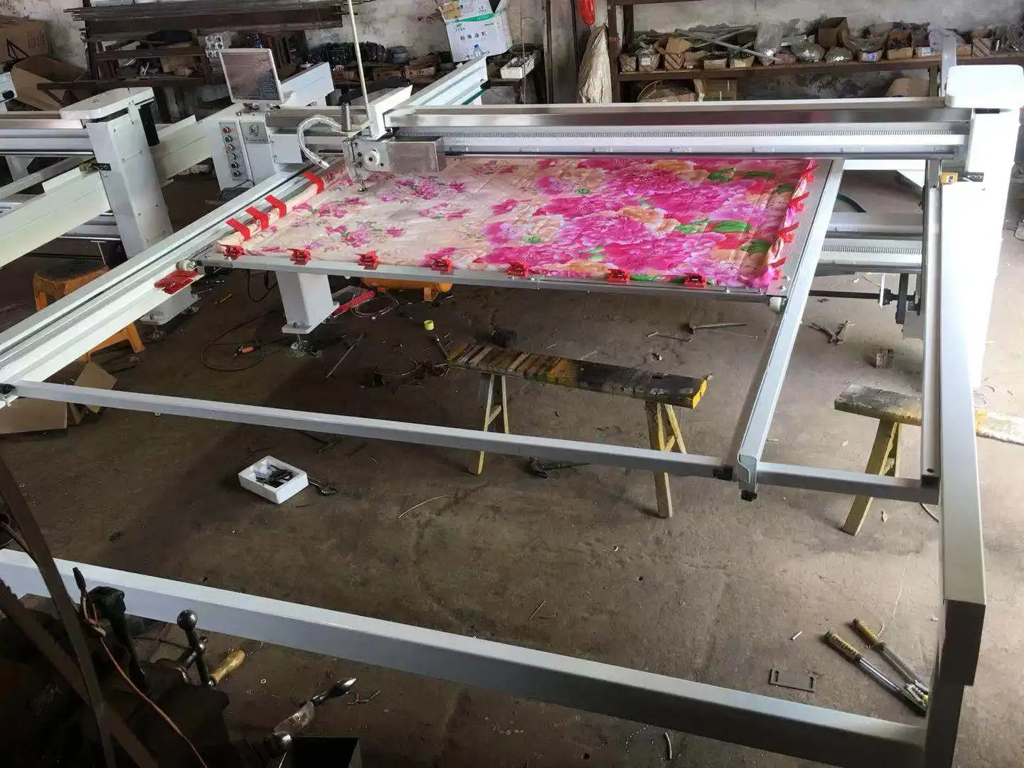 2020 hot sale Single needle quilting machine/ Computerized quilt making machine /Duvet quilting sewing machine