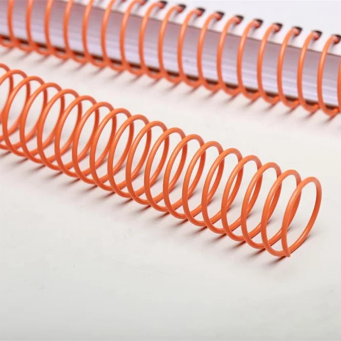 Various Size Red Color High Quality Binding Wire O Metal Spiral Coil Binding