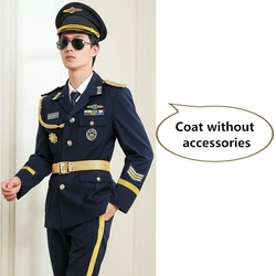 In Stock Fast Dispatch Navy Blue Twill Safety official Guard Officer Security Uniforms