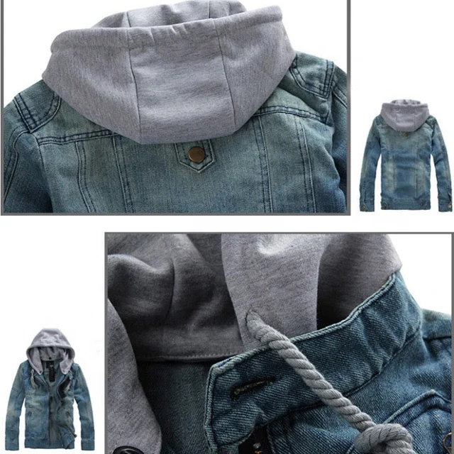 Новое поступление, Высококачественная джинсовая куртка лучшего бренда, Мужская модная Повседневная джинсовая куртка