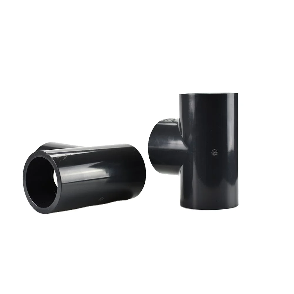Plastic Equal Pipe Tee Fitting ASTM DIN Standard CORZAN CPVC/UPVC TEE Equal tee