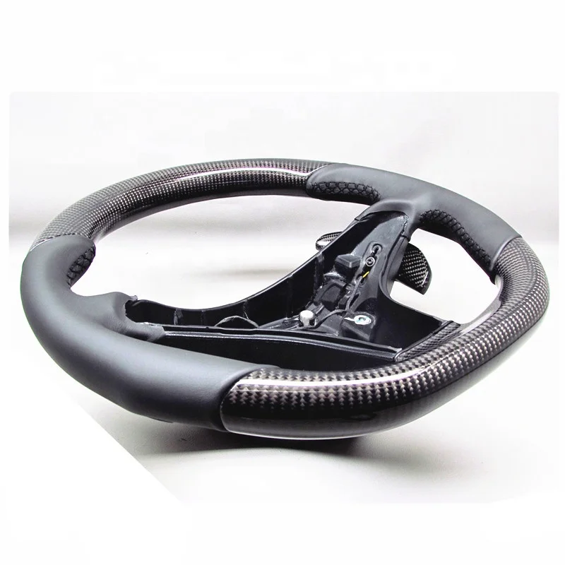 AUTO RACING CAR STEERING WHEEL  FOR Mercedes-Benz W219 CLS63 R230 SL63 SLK63 AMG CARBON  FIBER STEERING WHEEL 2015