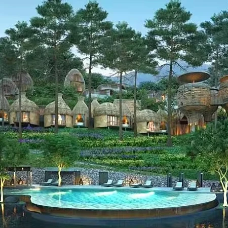 Customized Wooden House Camping Room Dream Tree House Hotel Resort Camping Base Room Scenic Area Resort Wooden House