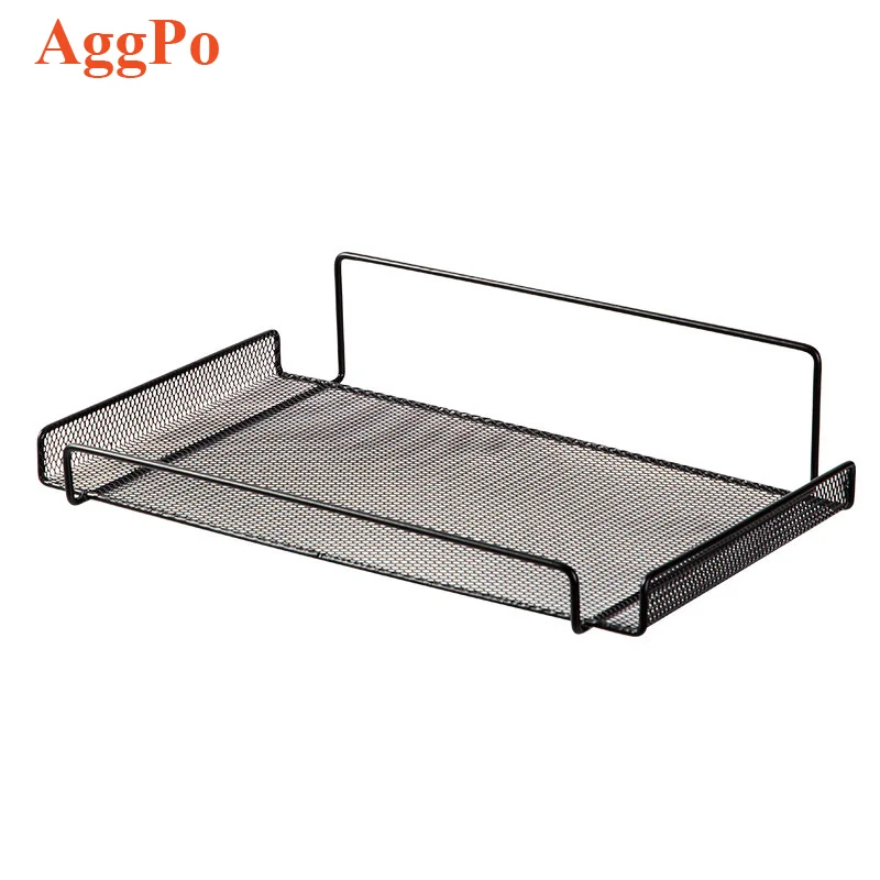 Router placement rack TV set-top box storage rack wall perforated wall bracket WiFi storage box bracket