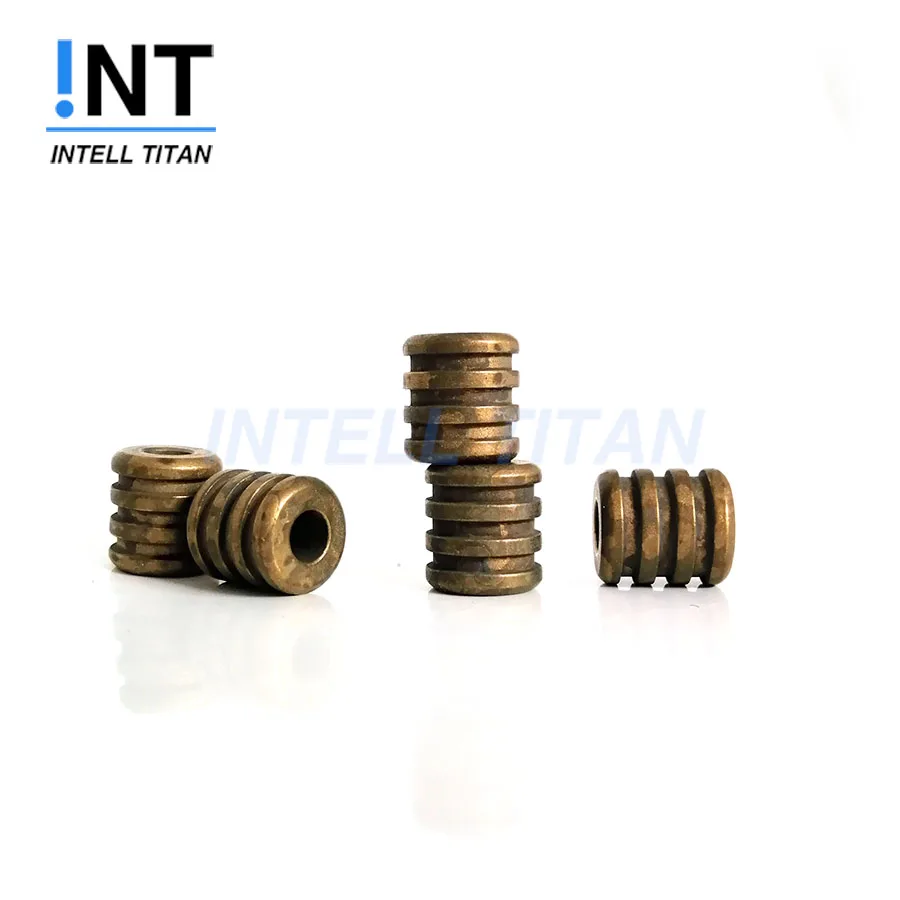 Brass knife pendant Knife Beads Paracord Umbrella Rope Cord Outdoor EDC Pendant Bead