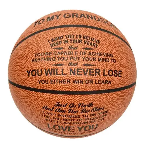 Персонализировать сплошным принтом изготовленные на заказ Носки с рисунком; Рождественский подарок баскетбольный мяч из полиуретана