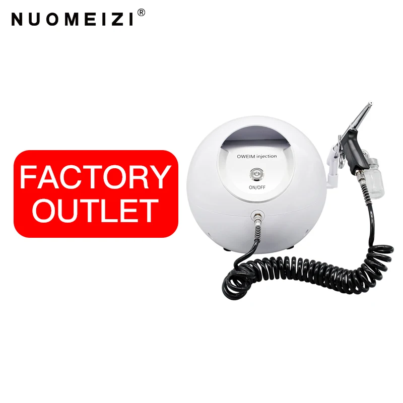 Oxygen Therapy Skin Moisturizing Jet Peel Injector Facial Oxygen Spray Gun Mini Water Oxygen Spray Injection Instrument