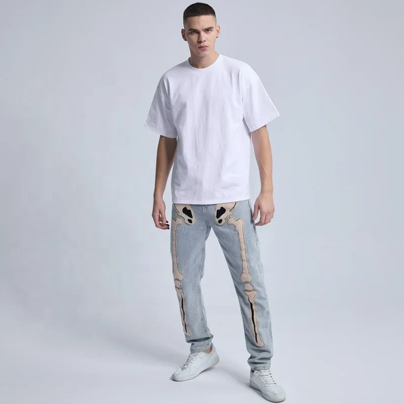 Print On Demand T Shirt Custom Short Sleeve Plain 100% Cotton T-shirt