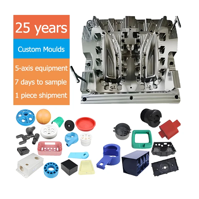Custom Abs Pvc Pom Plastic Molds Manufacture Abs Part Cheap Plastic Injection Molding Products Best Service Stainless steel mold
