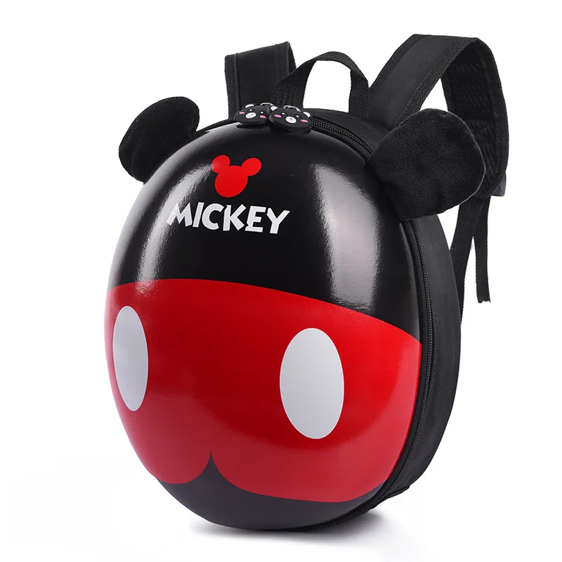 Cartoon Kindergarten Anti-Lost Schoolbag 2-6 Years Old Mickey Ladybug Children Bag Boys and Girls Hard Shell Backpack for Kids