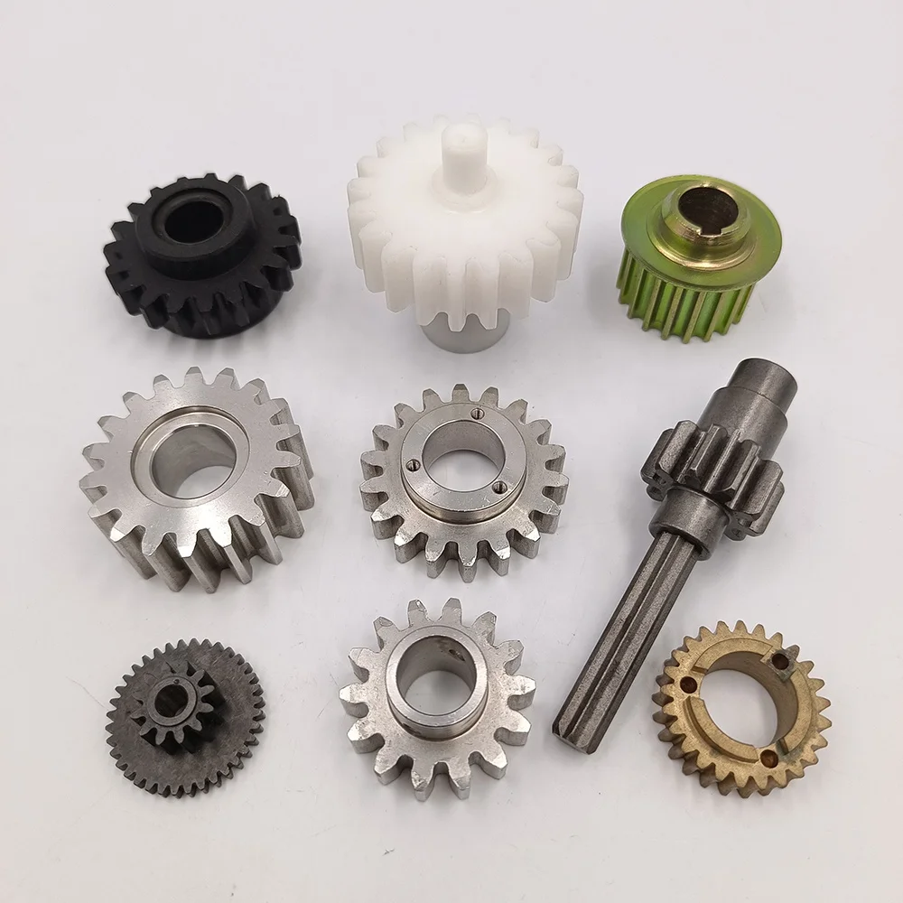 Профессиональная китайская OEM обработка металла на заказ Cnc фрезерный поворотный PPMA Pom Peek нейлоновое прямоугольное кольцо пластиковые шестеренки прямые детали