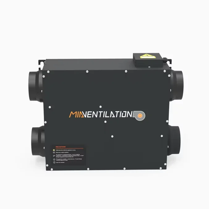 Durable Duct Ventilation Fan Two-inlet Silent Pipe Fan For Industrial Project