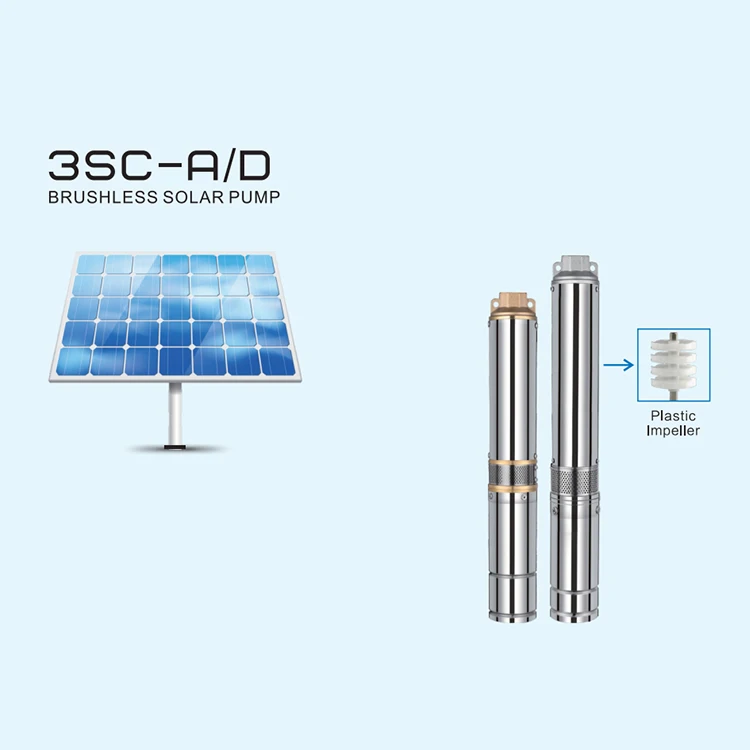 RIDA Wholesale 3 Inch Agricultural Irrigation Water Pump System Borehole Deep Well Pump With Pump Controller