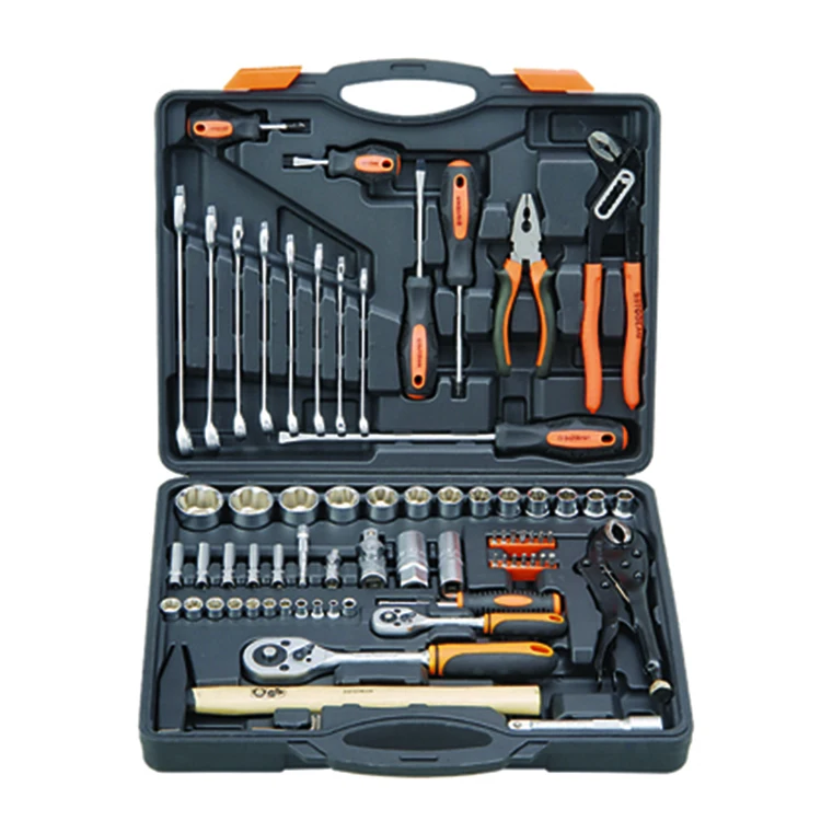 High quality chrome vanadium auto repair tools set car tool kit set