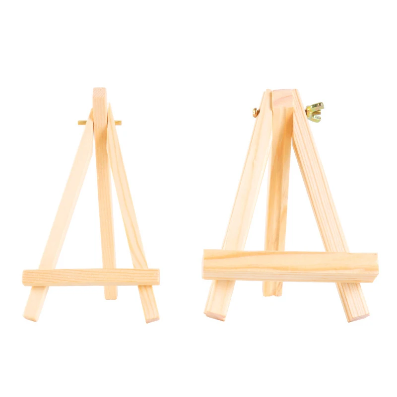 Wholesale Wooden Folding Easel Adjustable Sketch Mini Desk Art Easel for Artist Painting Wooden Easel stand