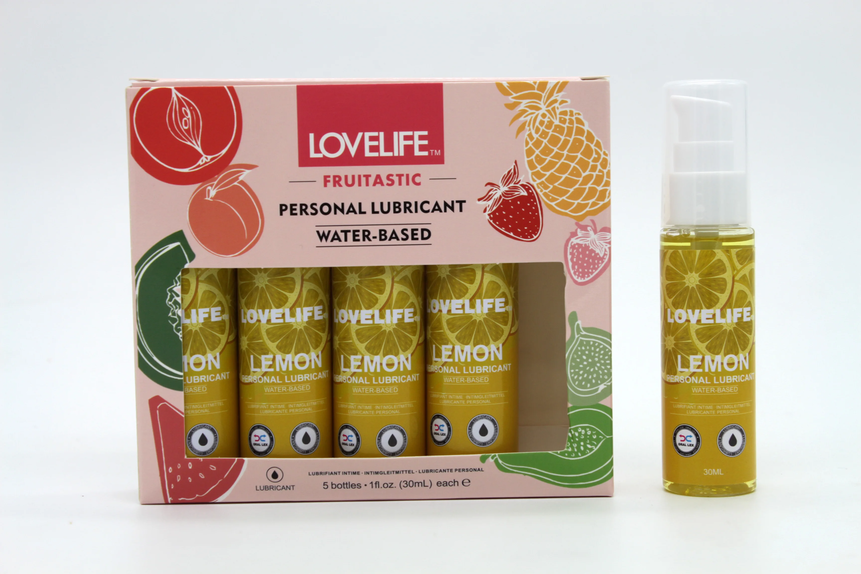 2021 Hot selling lovelife Lubricant  Strawberry Cream Sex  Body Massage Oil Anal Sex Grease Oral Vagina jelly lubricant